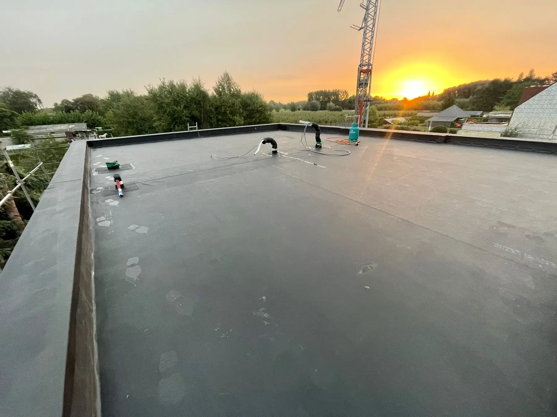 Membrane EPDM finie